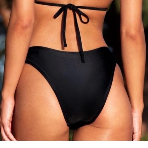 🚨‼️3 for $25‼️🚨New Classic Black Women's Bikini bottoms - Picture 2 of 3